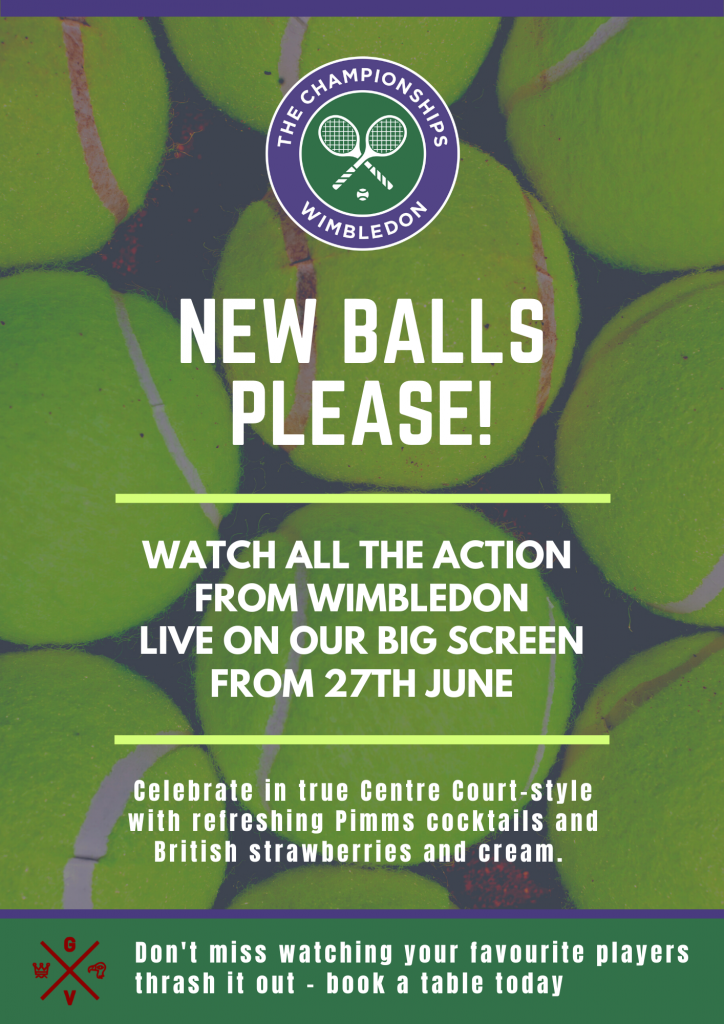 watch wimbledon live at the george and vulture